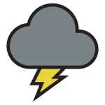 Thunder SVG Icon